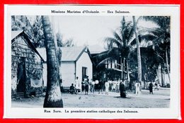 OCEANIE - ILES SALOMON -- Rua Sura - La Première Station Catholique Des Salomon - Solomoneilanden