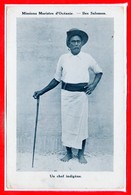 OCEANIE - ILES SALOMON -- Un Chef Indigène.. - Solomon Islands