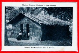 OCEANIE - ILES SALOMON -- Demeure De Missionnaire Dans La Brousse - Solomoneilanden