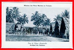 OCEANIE - ILES SALOMON -- Place Du Village à Bougainville - Solomon Islands