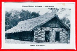 OCEANIE - ILES SALOMON -- L'Eglise De Kakabona - Isole Salomon