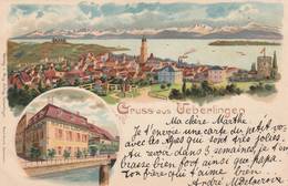 1899 - Gruss Aus Ueberlingen - Scan Recto-verso - Ueberlingen