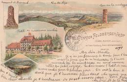 1898 - Hotel  Pension  Feldberger-Hof  (Carl Mayer Besitzer) - Scan Recto-verso - Feldberg