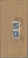 China - Volksrepublik - Provinzen: East China, 1949, Two Registered Inland Covers Sent By Nanking BO - Altri & Non Classificati