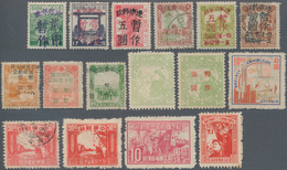 China - Volksrepublik - Provinzen: Luda, Luda People’s Post, 1946-49, Small Assembling Of Stamps Of - Altri & Non Classificati