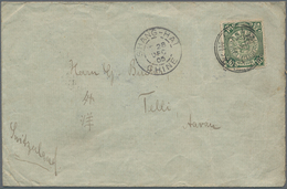 China: 1902, Coiling Dragon 10 C. Tied Lunar Dater "Hunan Yuanchow -.11l.3" To Cover To Switzerland, - Sonstige & Ohne Zuordnung