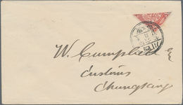 China: 1904, Chungking Provisional, 2 C. Deep Red Bisected Diagonally Tied Lunar Dater "Szechuan Chu - Autres & Non Classés