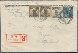 China: 1923/48, Covers (21) All Used To Switzerland And Often To Langnau/Emmenthal Inc. Airmail And - Otros & Sin Clasificación