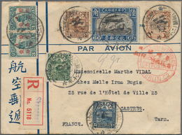 China: 1923/29, Hall Of Classics $1, Reaper 13 C., 15 C., 20 C., Unk 1 C./3 C. (2) And Biplane Air M - Otros & Sin Clasificación