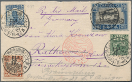 China: 1923/29, Airmail 60 C. Revised Etc. Total $2.20 Tied Special "Shanghai/Opening Of Internation - Other & Unclassified