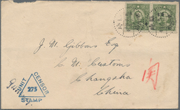 China: 1939/40, Field Post Office Markings: "Temporary Post Office No. 297 / 31.9.19" (Sept. 19, 194 - Other & Unclassified