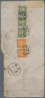China: 1939/41, Field Post Office Markings: "Temporary Post Office No. 50 / 29.11.27" (Nov. 27, 1940 - Other & Unclassified