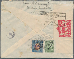 China: 1941. Air Mail Envelope Written By 'Maj. Gen. Denny, British Military Attaché, Chungking', Ad - Other & Unclassified