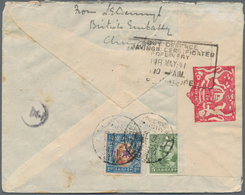 China: 1941. Air Mail Envelope Written By 'Maj. Gen. Denny, British Military Attaché, Chungking', Ad - Andere & Zonder Classificatie