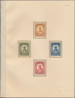 China - Provinzausgaben - Sinkiang (1915/45): 1929, Commemorative Sets Of Unification Resp. Dr. Sun - Sinkiang 1915-49