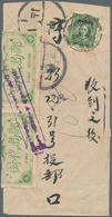 China - Provinzausgaben - Yunnan ( 1926/33): 1934, SYS 5 C. Tied "MENGTSZ 3.1.24"(Jan. 3, 1935) To R - Yunnan 1927-34