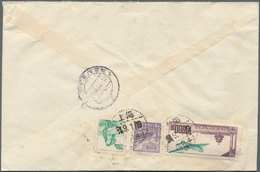 China - Volksrepublik: 1951, Airmail Issues, All Values Represented On Airmail Covers (3) To Switzer - Other & Unclassified