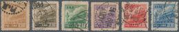 China - Volksrepublik: 1951, Tiananmen Definitives, Fifth Printing (R5), Complete Set Of 6, Used, Mi - Sonstige & Ohne Zuordnung