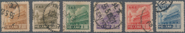 China - Volksrepublik: 1951, Tiananmen Definitives, 5th Printing, Complete Set Used, Some With Hinge - Sonstige & Ohne Zuordnung