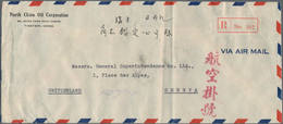 China - Volksrepublik: 1950/51, Tien AnMen Issues Up To $20.000 On Airmail Covers (5 + 1 Front) To S - Altri & Non Classificati