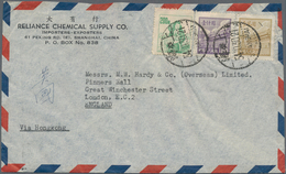 China - Volksrepublik: 1950/51, Tien AnMen Issues Up To $20.000 On Airmail Covers (6) All To Switzer - Other & Unclassified
