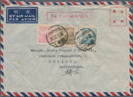 China - Volksrepublik: 1950/51, Tien AnMen Issues Up To $20.000 On Covers (airmails X6 + Surface Fro - Other & Unclassified