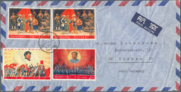 China - Volksrepublik: 1967, Airmail Envelope Addressed To Bremen. West Germany, Bearing Michel 848, - Sonstige & Ohne Zuordnung