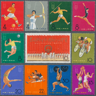 China - Volksrepublik: 1965, 2nd National Games (C116), Set Of 11, MNH (Michel €600). - Sonstige & Ohne Zuordnung