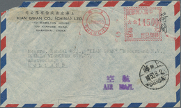 China - Volksrepublik - Besonderheiten: 1950, Meter Mark $14.500 "SHANGHAI 2.VIII 50" W. Handstamp " - Sonstige & Ohne Zuordnung