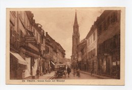 - CPA THANN (68) - Grosse Gasse Mit Münster (avec Personnages) - N° 104 - - Thann