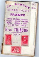 Catalogue De Timbres-poste Thiaude Avril 1941 Timbre De L'empire Coloniale Et Timbres Français. - Frankreich