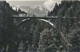 Strasse Frutigen - Adelboden - Hohstegbrücke Mit Postauto [4A-2.283 - Ohne Zuordnung