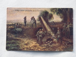 Die Fleißige Berta, Deutsches 42 Cm- Geschütz Stamp 1917  A 190 - Oorlog 1914-18