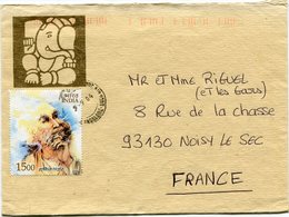 INDE LETTRE DU 9-9-04 POUR LA FRANCE - Covers & Documents