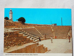 Cyprus Roman Music Hall And The Light House Kato Paphos A 191 - Chypre