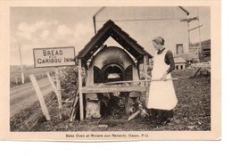 BAKE OVEN AT RIVIERE AUX RENARDS. GASPE .P.Q. - Gaspé