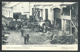 +++ CPA - FOREST Lez BRUXELLES -  VORST - Fonderie De Fer - Ateliers Construction Métallique - Usine - Industrie  // - Forest - Vorst