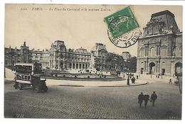 AUTOBUS - PARIS - La Place Du Carrousel Et Le Nouveau Louvre - Bus & Autocars