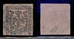 ANTICHI STATI - MODENA - 1853 - Segnatasse Giornali - 9 Cent (2) -usato - Preciso In Basso - Diena (120) - Sonstige & Ohne Zuordnung