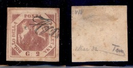 ANTICHI STATI - NAPOLI - 1858 - 2 Grana (7 D) - Usato (50) - Other & Unclassified