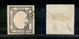 ANTICHI STATI - NAPOLI - 1861 - 1 Grano (19 A - Grigio) - Usato (60) - Other & Unclassified