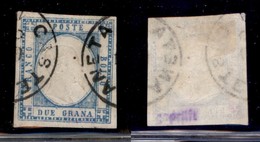 ANTICHI STATI - NAPOLI - 1861 - 2 Grana (20) Usato A Castellaneta (pti 7) - Sonstige & Ohne Zuordnung