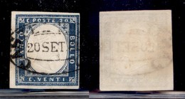 ANTICHI STATI - SARDEGNA - 1861 - 20 Cent (15 Dc) Usato A Castelfranco - Other & Unclassified