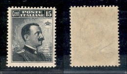 REGNO - REGNO - 1911 - 15 Cent Michetti (96) - Gomma Integra (100) - Altri & Non Classificati