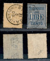 REGNO - REGNO - 1903 - Segnatasse (31/32) - Serie Completa - Usati (81) - Other & Unclassified