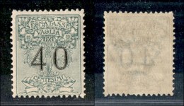 REGNO - REGNO - 1924 - 40 Cent Segnatasse Vaglia (2) - Gomma Integra (150) - Other & Unclassified