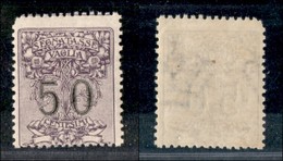 REGNO - REGNO - 1924 - 50 Cent Segnatasse Vaglia (3) - Gomma Integra (150) - Other & Unclassified