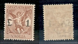 REGNO - REGNO - 1924 - 1 Lira Segnatasse Vaglia (4) - Gomma Integra (150) - Sonstige & Ohne Zuordnung
