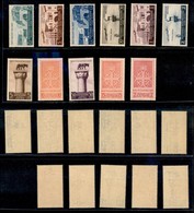 COLONIE - EGEO - 1940 - Triennale D'Oltremare (111/117) - Serie Completa - Gomma Integra (50) - Sonstige & Ohne Zuordnung