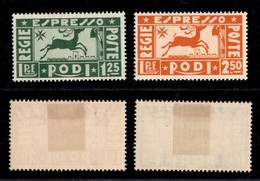 COLONIE - EGEO - 1936 - Espressi (1/2) - Serie Completa - Gomma Originale (26) - Andere & Zonder Classificatie